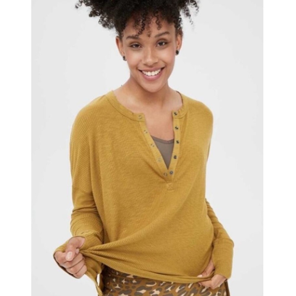 🥰🥰 Offline by Aerie Ribbed Long Sleeve Top 🥰🥰